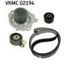 Комплект ремня ГРМ с помпой SKF VKMC 02194