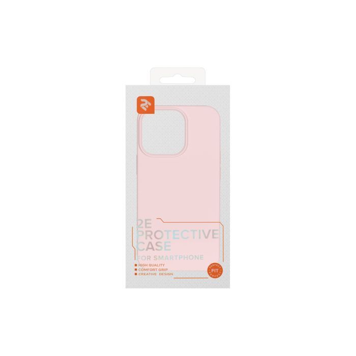 Чехол для мобильного телефона 2E Apple iPhone 14 Pro , Liquid Silicone, Rose Pink (2E-IPH-14PR-OCLS-RP) изображение 3