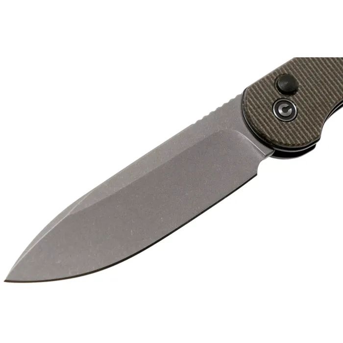 Нож Civivi Button Lock Elementum Olive Micarta (C2103B) изображение 3