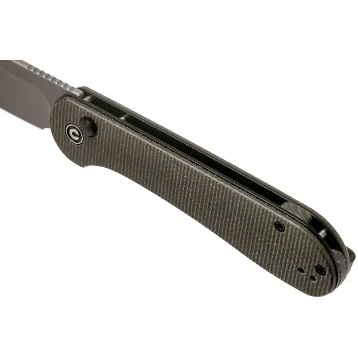 Нож Civivi Button Lock Elementum Olive Micarta (C2103B) изображение 5