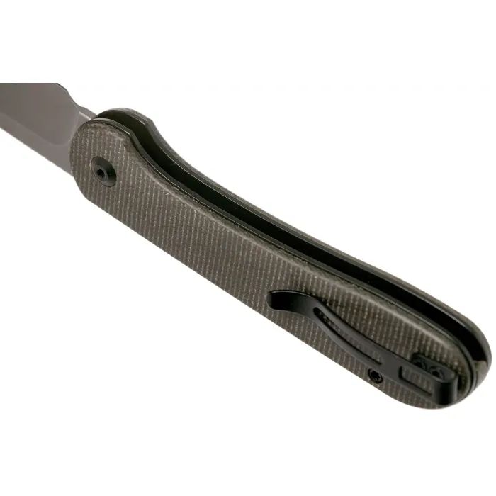 Нож Civivi Button Lock Elementum Olive Micarta (C2103B) изображение 6
