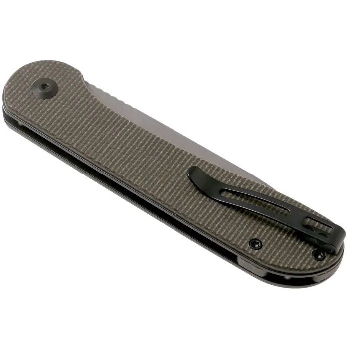 Нож Civivi Button Lock Elementum Olive Micarta (C2103B) изображение 7