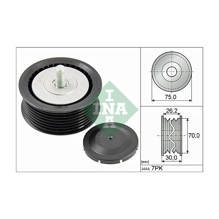 Ролик натяжителя ремня INA 532 0800 10