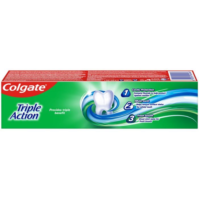 Зубная паста Colgate Тройное Действие 150 мл (6920354826986) изображение 2