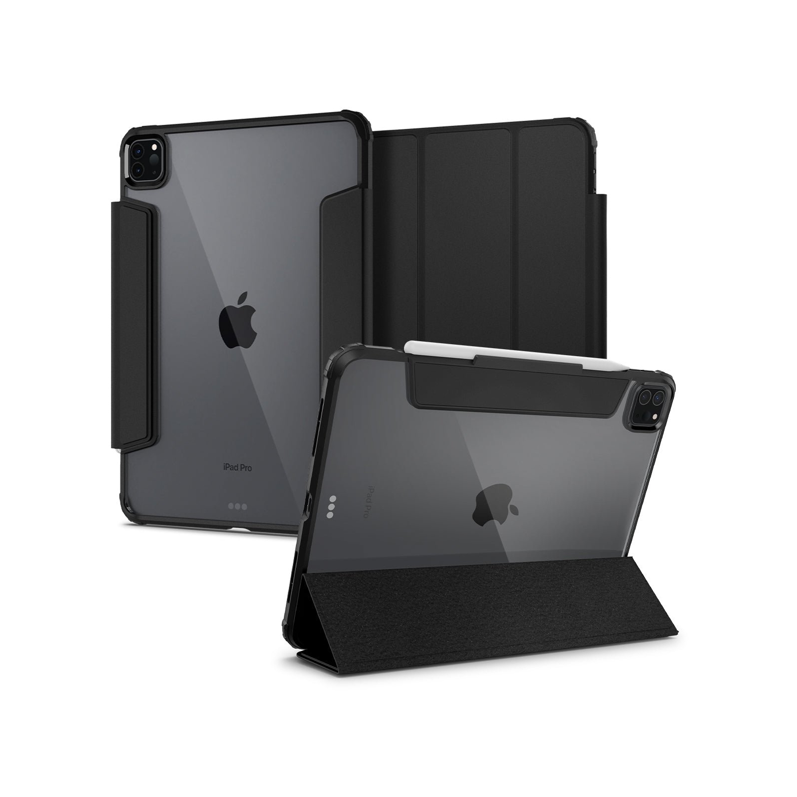 Чехол для планшета Spigen Apple iPad Pro 11"(2018-2022) Ultra Hybrid Pro, Black (ACS03655) изображение 12
