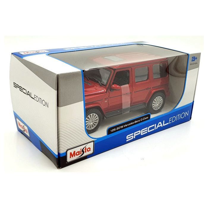 Машина Maisto 2019 Mercedes Benz G-Class AMG SUV червоний 1:24 (31531 red) зображення 5