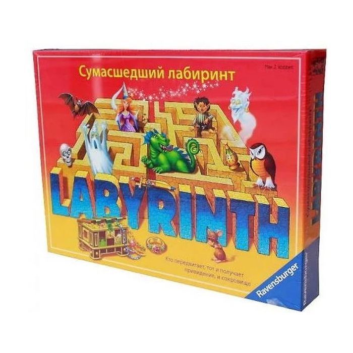 Настольная игра Ravensburger Сумасшедший лабиринт (Labyrinth) (26448)