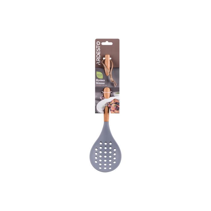 Шумовка Ardesto Midori Silicon/Wood (AR3019GB) изображение 2