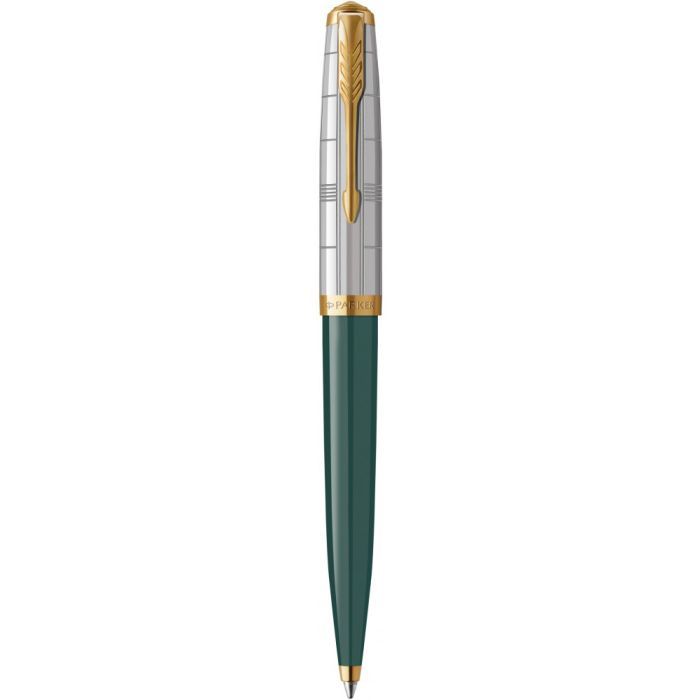Ручка шариковая Parker 51 Premium Forest Green GT BP (56 332)