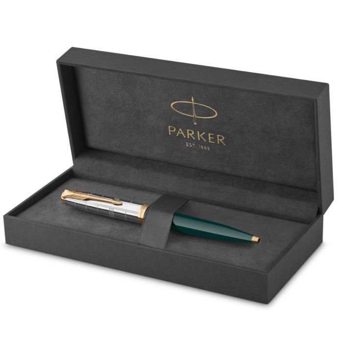 Ручка шариковая Parker 51 Premium Forest Green GT BP (56 332) изображение 5