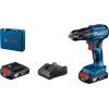 Шуруповерт Bosch GSB 185-LI, 2х2.0 Ah, ЗУ GAL 18V-20, кейс (0.601.9K3.100) изображение 3