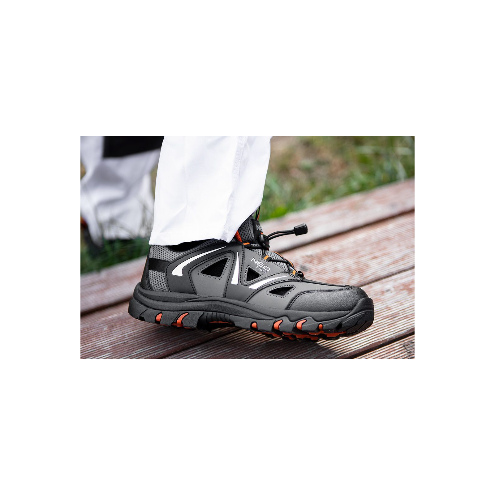 Черевики робочі Neo Tools кросівки дихаючі, підошва EVA, клас захисту OB, SRA, р.47 (82-728) зображення 3