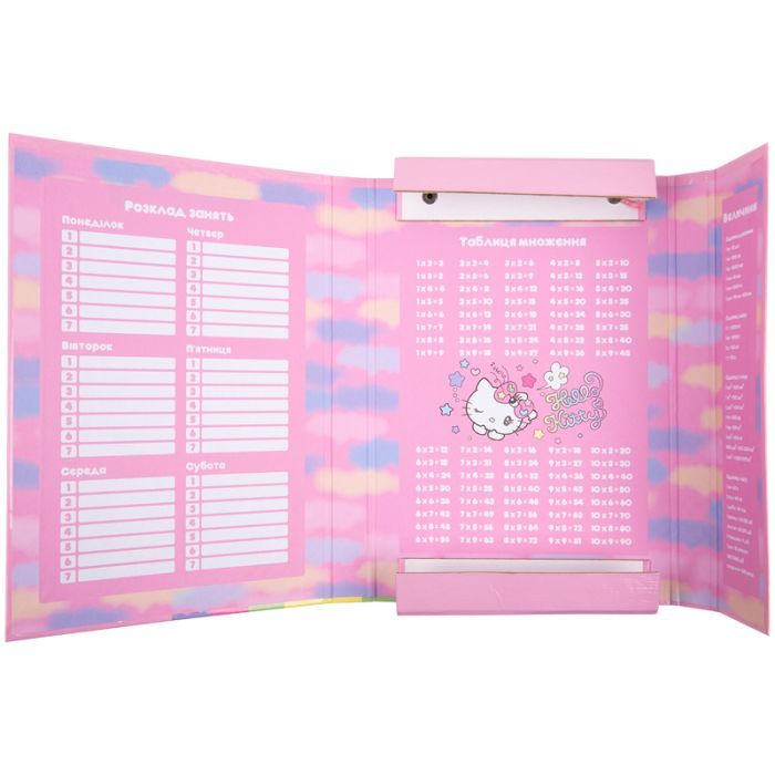 Папка для тетрадей Kite В5 на резинке Hello Kitty, картон (HK23-210) изображение 4