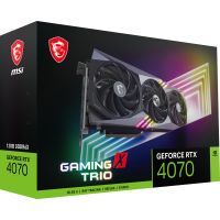 Видеокарта MSI GeForce RTX4070 12Gb GAMING X TRIO (RTX 4070 GAMING X TRIO 12G) изображение 11