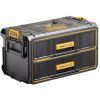 Ящик для инструментов DeWALT TOUGHSYSTEM 2.0, 555х320х320 мм, модуль на 2 ящика (DWST83529-1) изображение 4