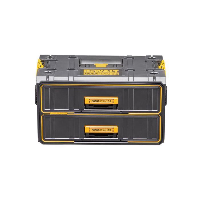 Ящик для инструментов DeWALT TOUGHSYSTEM 2.0, 555х320х320 мм, модуль на 2 ящика (DWST83529-1) изображение 5