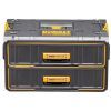 Ящик для инструментов DeWALT TOUGHSYSTEM 2.0, 555х320х320 мм, модуль на 2 ящика (DWST83529-1) изображение 5
