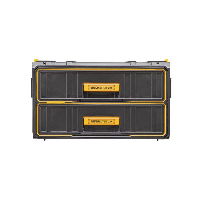 Ящик для инструментов DeWALT TOUGHSYSTEM 2.0, 555х320х320 мм, модуль на 2 ящика (DWST83529-1) изображение 6