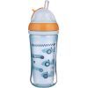 Поильник-непроливайка Canpol babies Авто двойная стенка с силиконовой трубочкой 260 мл (74/053)