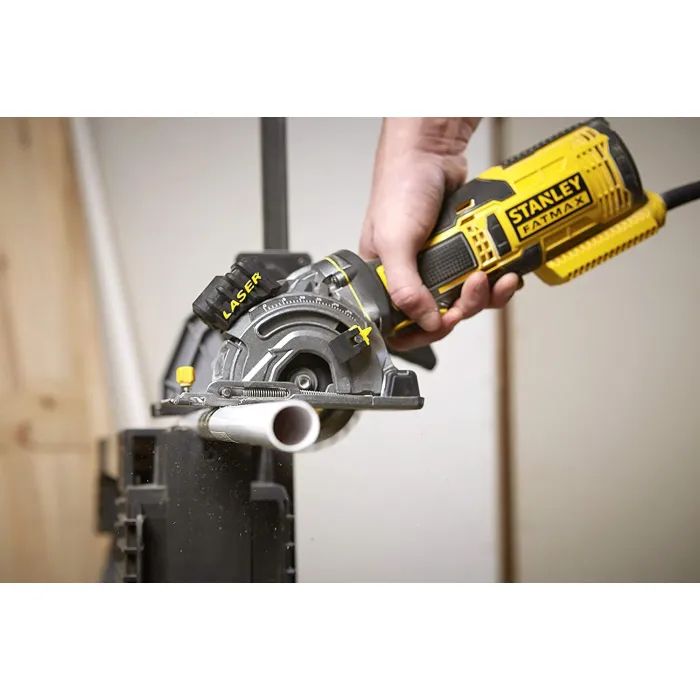 Дисковая пила Stanley FatMax, 650 Вт, 4500 об/мин, диск 89 мм, 2.1 кг, кейс (FME380K) изображение 8