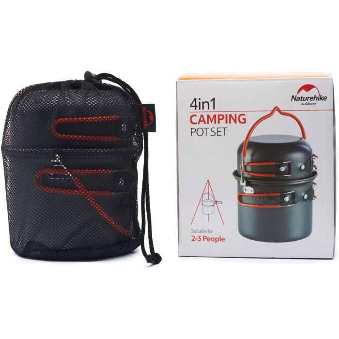 Набір туристичного посуду Naturehike NH18T018-G (6927595730324) зображення 6