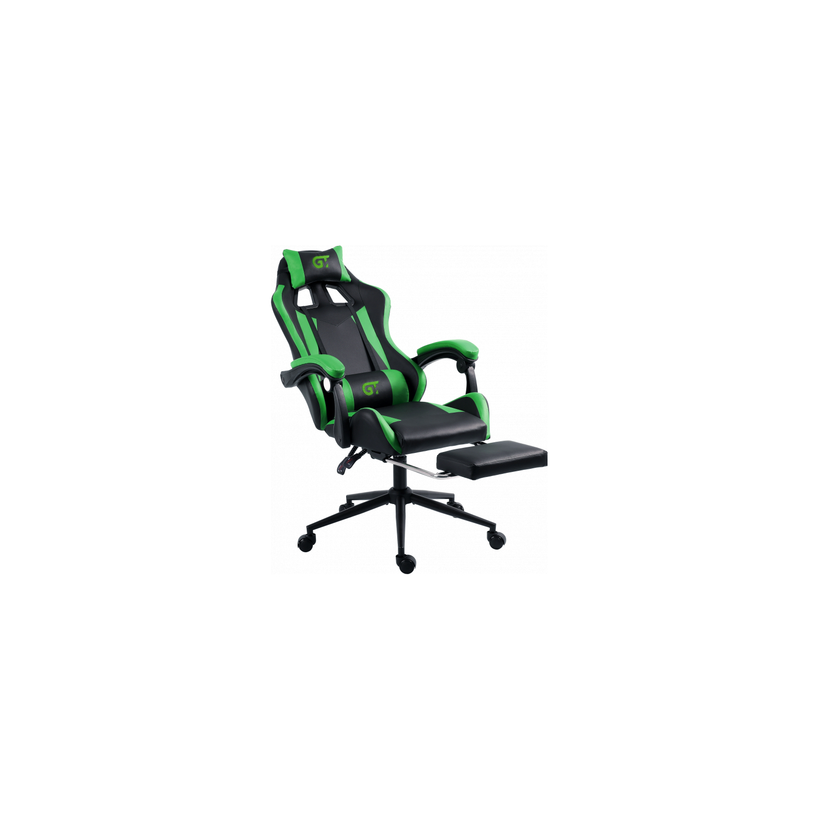 Крісло ігрове GT Racer X-2323 Black/Green зображення 4