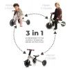 Детский велосипед Kinderkraft 3 в 1 4TRIKE Silver Grey (KR4TRI22GRY0000) (5902533922413) изображение 12