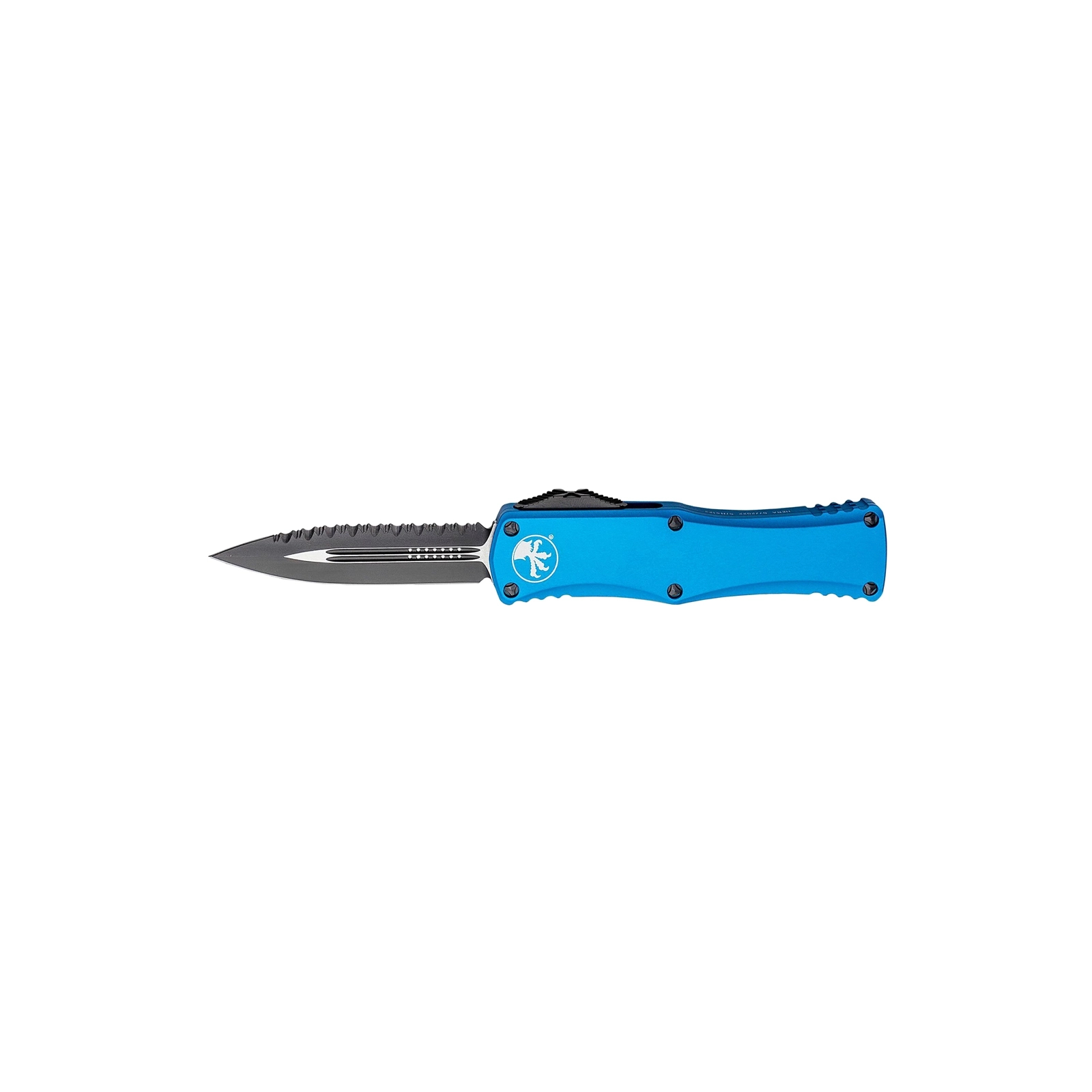 Ніж Microtech Hera Double Edge Black Blade FS Serrator Blue (702-3BL) (1501323)