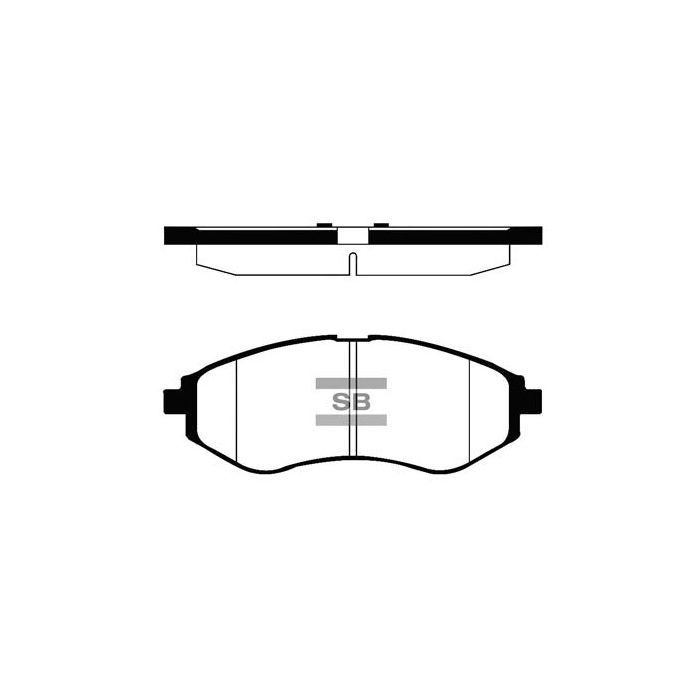Тормозные колодки HI-Q SP1158