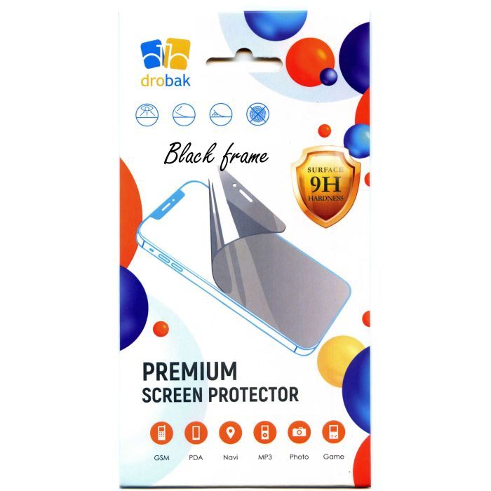 Скло захисне Drobak Asus Rog Phone 6D Black Frame A+ (717164) зображення 3
