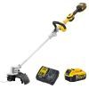 Триммер садовый DeWALT 18 В, 5Ач, леска 2 мм, ширина кошения 36 см (DCMST561P1) изображение 4