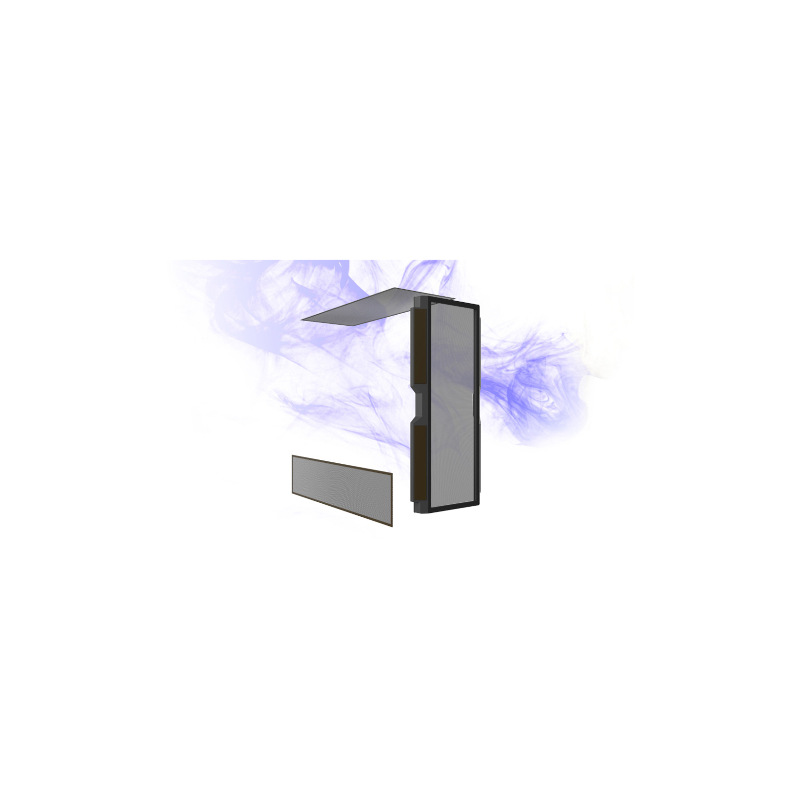 Пылевой фильтр для ПК Lian Li LANCOOL 3 DUST FILTER black (G89.LAN3-1X.00) изображение 5