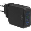 Зарядний пристрій Media-Tech 2xUSB-C PD 65W USB QC 3.0 black (MT6252) зображення 2