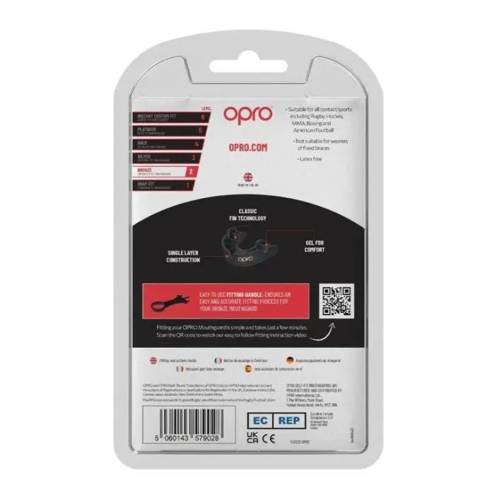 Капа Opro Bronze доросла Біла (102500004) изображение 8