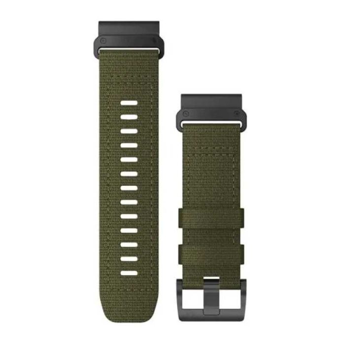 Ремешок для смарт-часов Garmin Tactix 7, 26mm QuickFit, Ranger Green Nylon (010-13010-10) изображение 2
