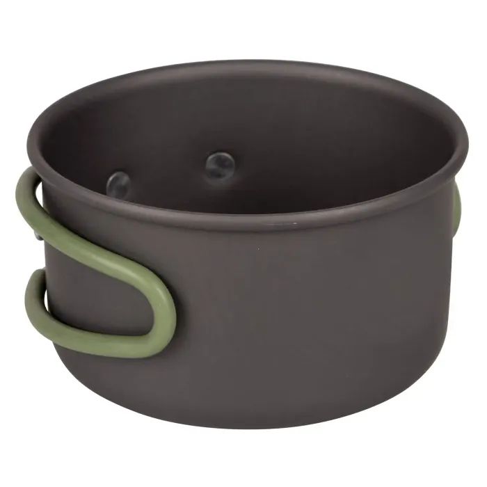 Набір туристичного посуду Bo-Camp Explorer 2 Pieces Hard Anodized Anthracite/Green (2200240) зображення 4