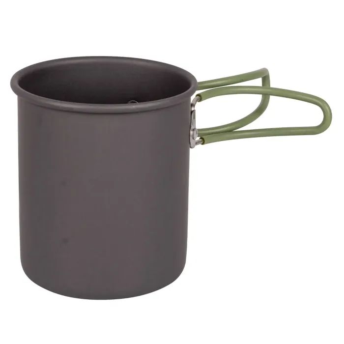 Набір туристичного посуду Bo-Camp Explorer 2 Pieces Hard Anodized Anthracite/Green (2200240) зображення 6