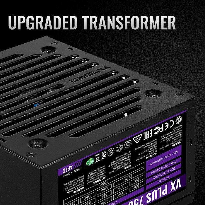 Блок питания AeroCool 750W VX Plus 750 (ACPN-VS75AEY.11) изображение 8