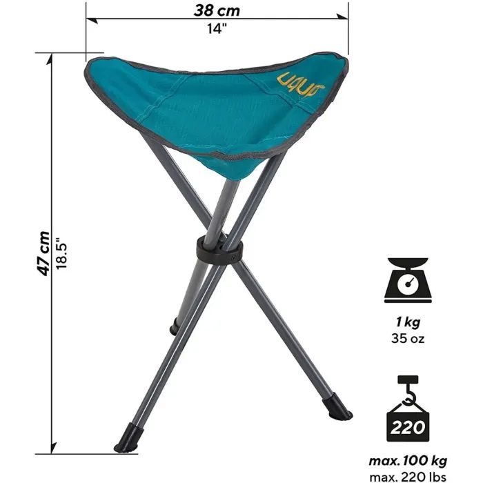 Стілець складаний Uquip Darcy Caribbean Blue (244019) зображення 5
