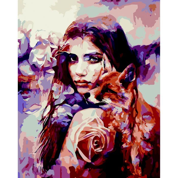 Картина по номерам ZiBi Лиса 40*50 см ART Line (ZB.64263)