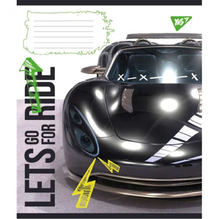Тетрадь Yes А5 Lets go for ride 60 листов, линия (766757) изображение 2