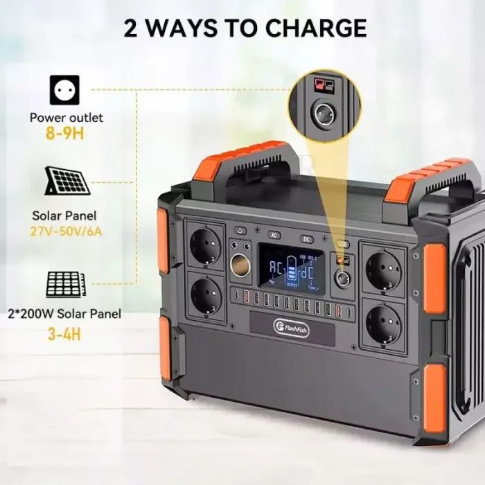 Зарядная станция FlashFish F132, 1000W (F132) изображение 7