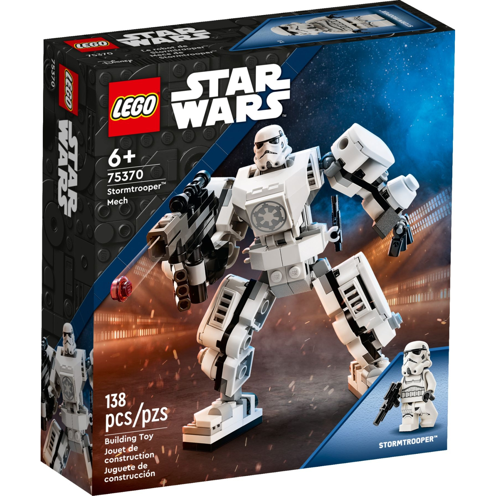 Конструктор LEGO Star Wars Робот Штурмовика 138 деталей (75370)