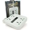 Мережевий фільтр живлення Voltronic TВ-Т18, 4роз, 2*USB+PD White (OS-Т18-White) зображення 2