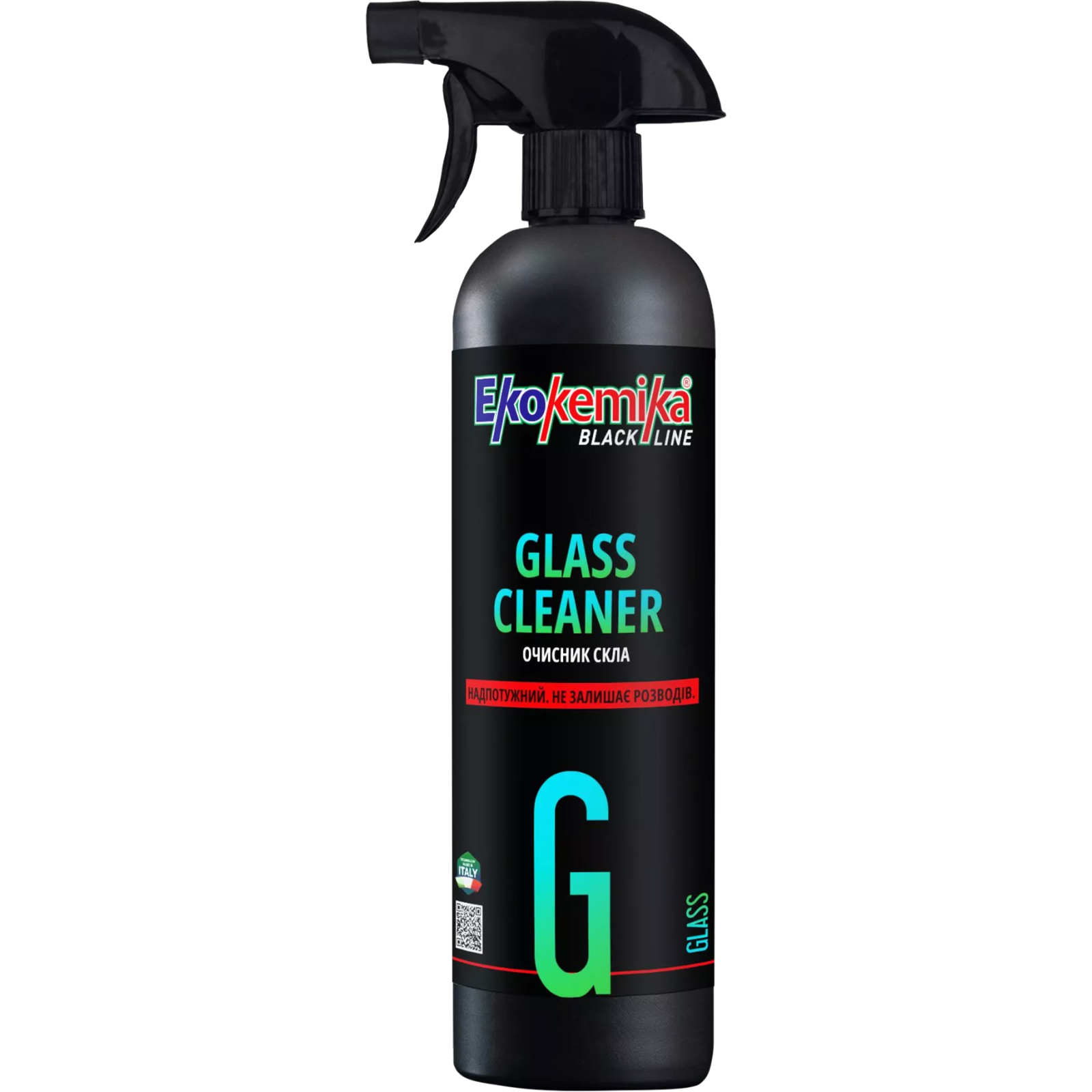 Автомобильный очиститель Ekokemika Black Line GLASS CLEANER 500 мл (780491)