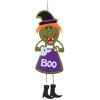 Украшение декоративное YES! Fun Хэллоуин "Ведьмочка", 62 см, фетр (973702)