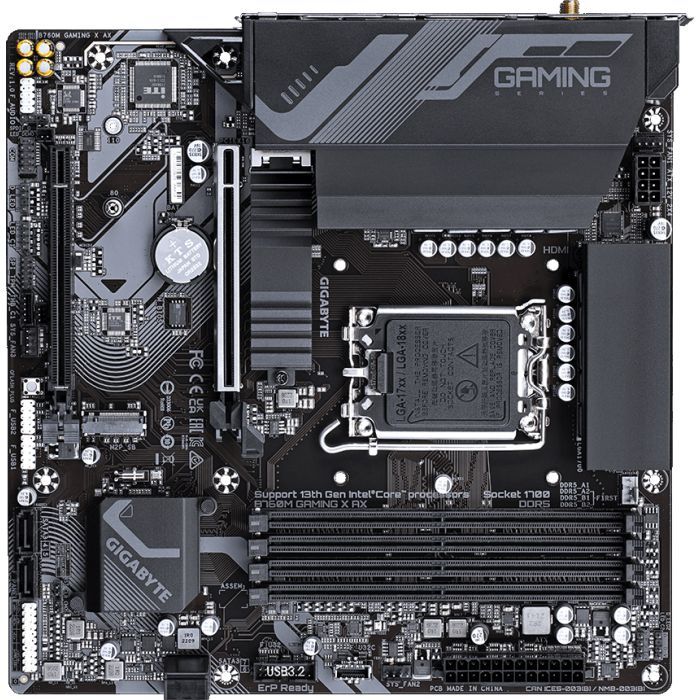 Материнская плата GIGABYTE B760M GAMING X AX изображение 4