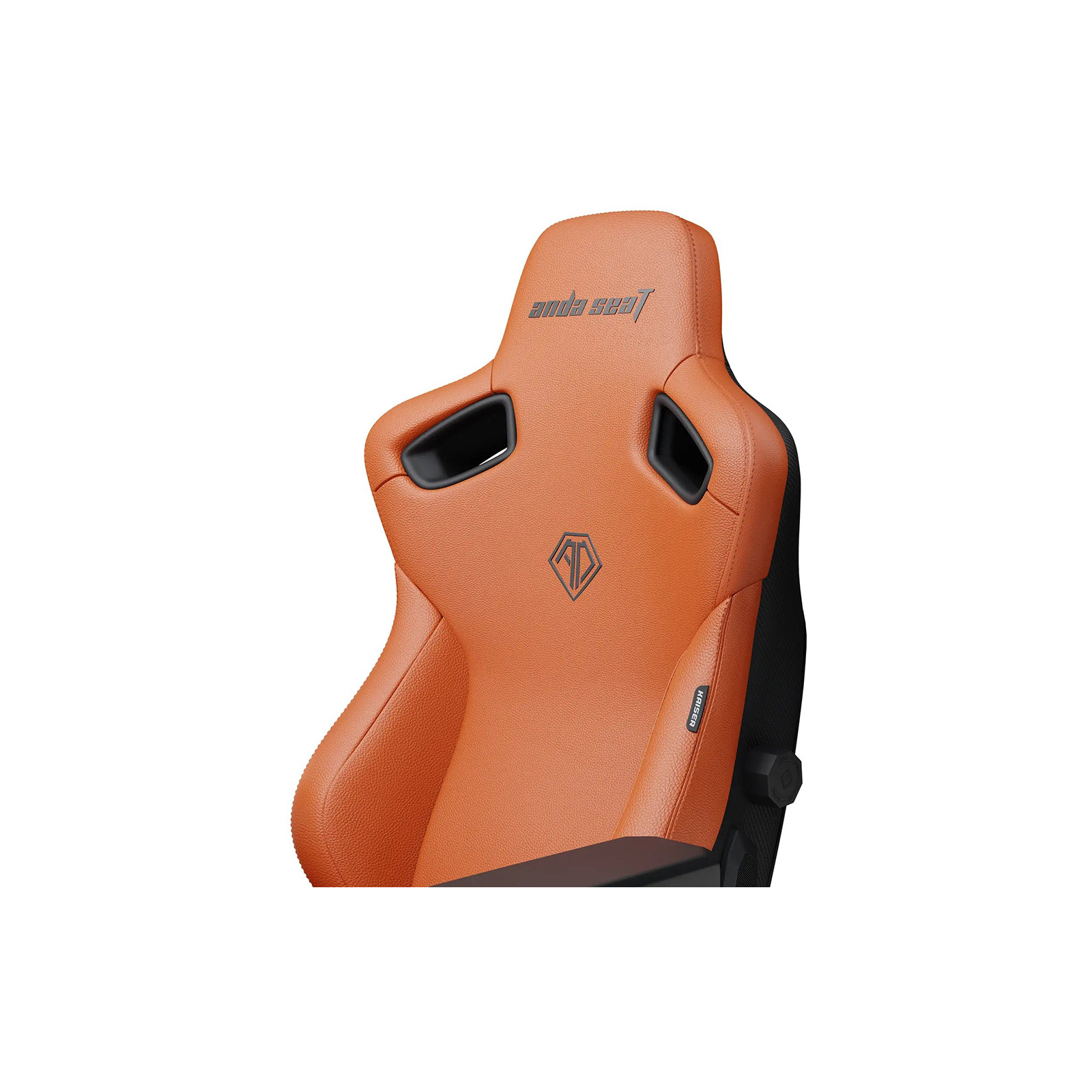 Кресло игровое Anda Seat Kaiser 3 Size XL Orange (AD12YDC-XL-01-O-PV/C) изображение 6