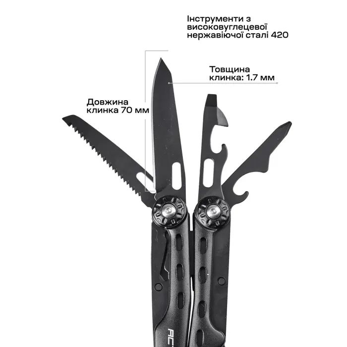 Мультитул Active Ranger Tool Black (PE58A-H) изображение 8