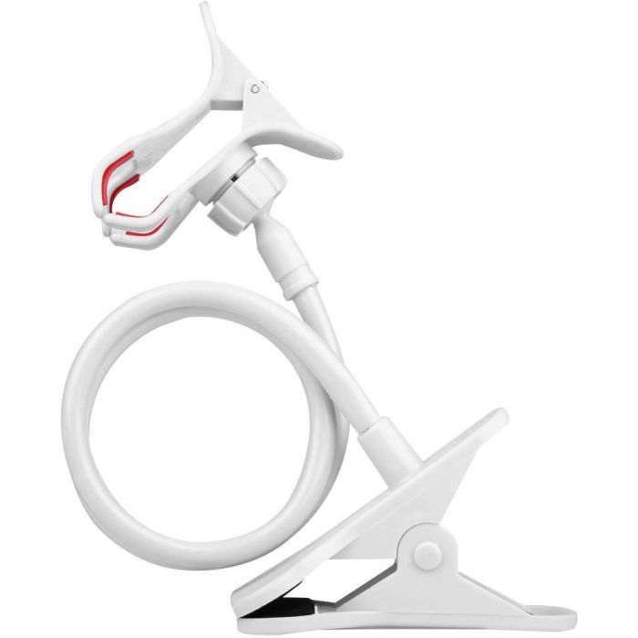 Держатель для смартфонов XoKo прищепка, гибкий, 65 см, белый (XK-RM-C20-WHT) изображение 4